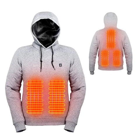 Sweats à capuche chauffants USB pour femmes et hommes