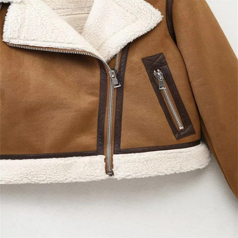 Winter jacket with lining