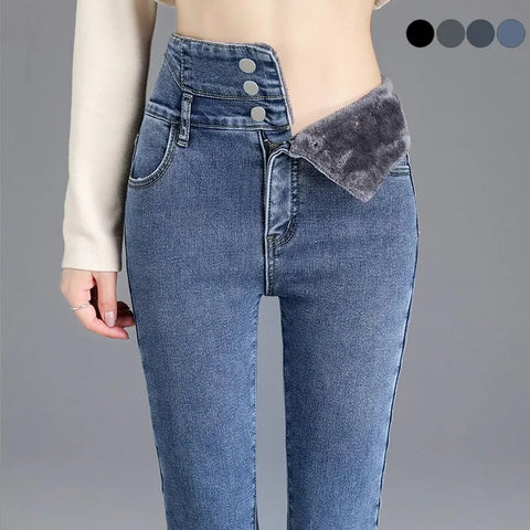 Jean chauds pour femmes skinny