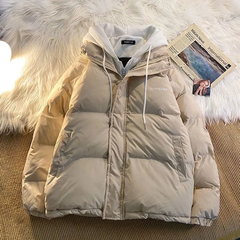 Multifunctional cotton down jacket for women