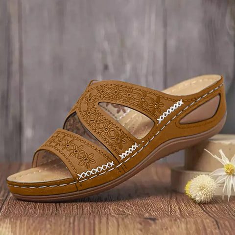 Sandales compensées pour femmes - Alvisa