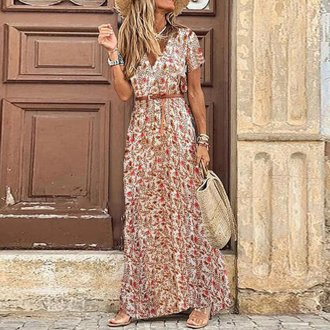 Bohemian Summer Dress Boho Style for Women Paolly