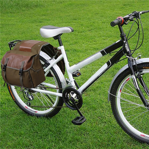 Porte-bagage vélo à toile imperméable