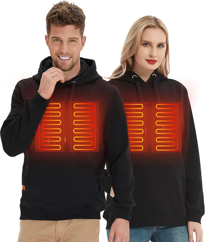 USB Heated Hoodies for Women and Men