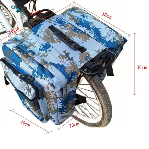 Porte-bagage vélo double-face pour VTT