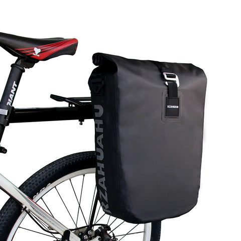 Bicycle luggage rack rear seat support