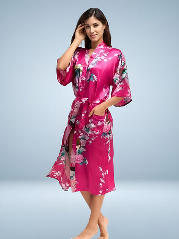Spring Kimono women's bathrobe