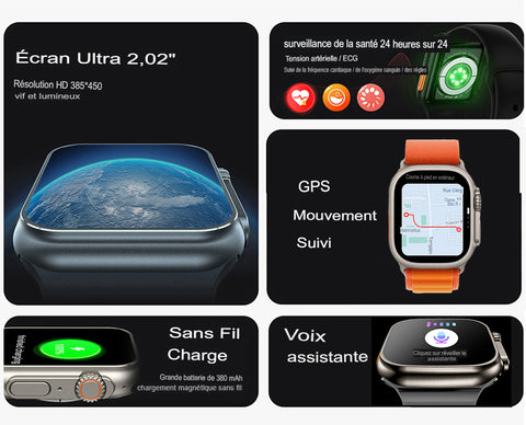 Iwatch Ultra Connected Watch