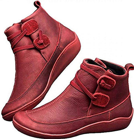 Chaussures orthopédiques d'automne et d'hiver, de couleur unie pour femmes - Krisy