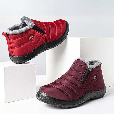Chaussures orthopédiques d'hiver en coton imperméable