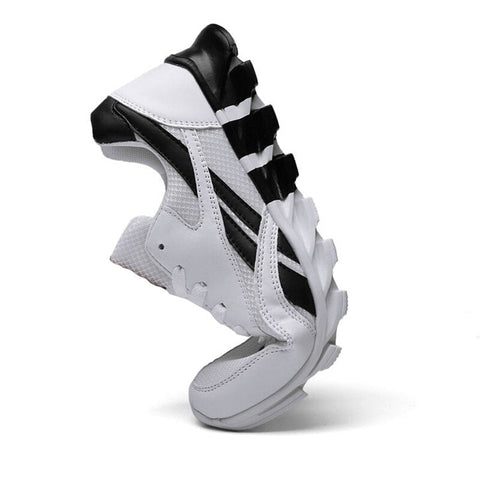 Shock-absorbing orthopedic walking sneakers