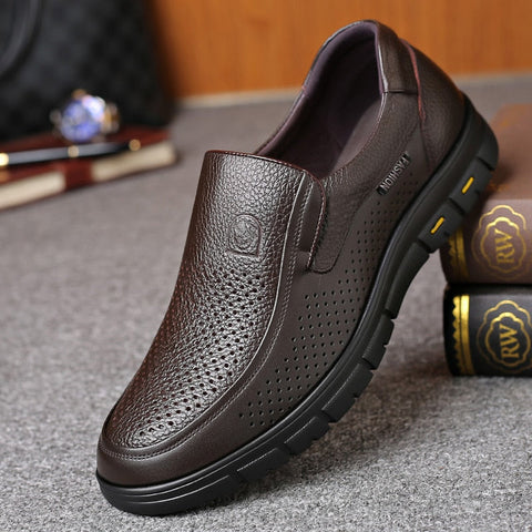 Luxury Casual Leather Shoes for Men - Kingo