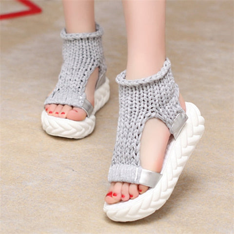 Sandales à plateforme pour femmes - Briskory