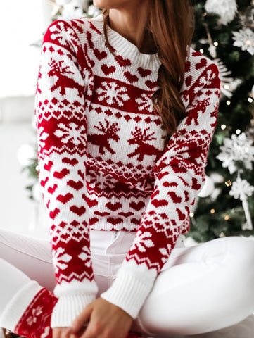 Winter Christmas sweater