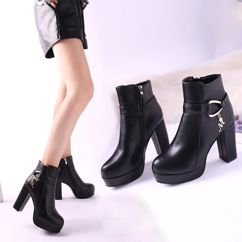 Autumn boots for women