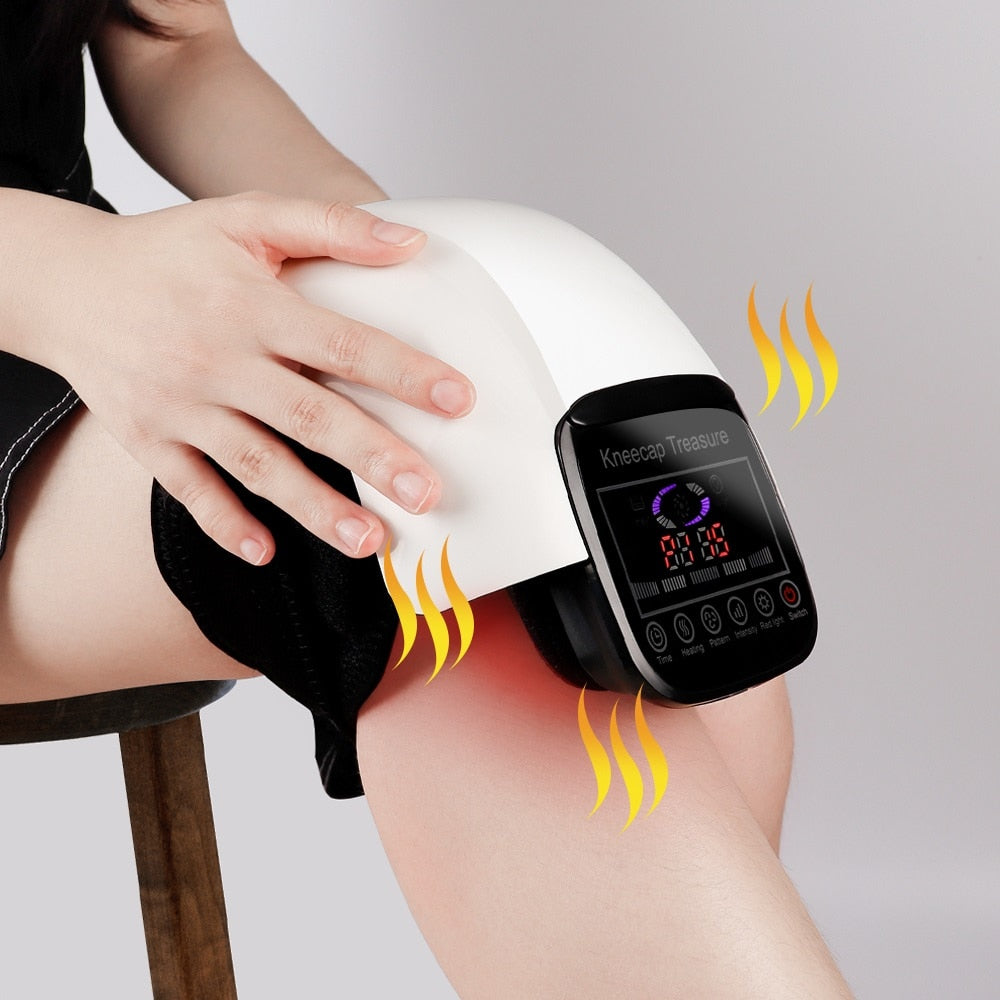 Appareil de physiothérapie pour le genou | Massage, compression d'air et vibrations