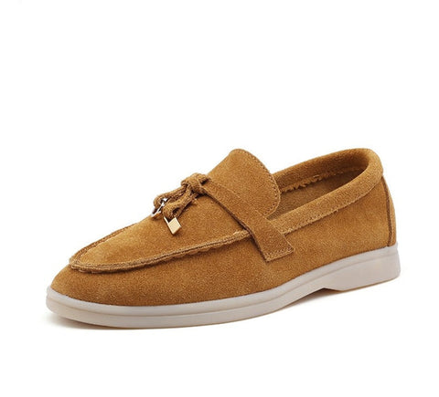 Ortho Low Suede Moccasin - Smile Circle