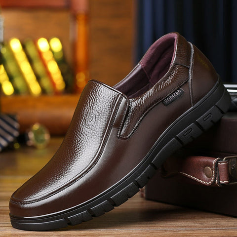 Chaussures de Luxe en Cuir Décontracté pour Hommes - Kingo