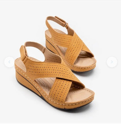 Sandales compensées pour femmes - Pary