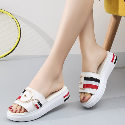 Comfortable Flat Sandals for Women - Egypto