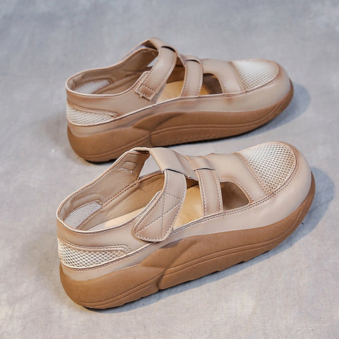 Sandales épaisses ajourées et respirantes pour femmes - Sando