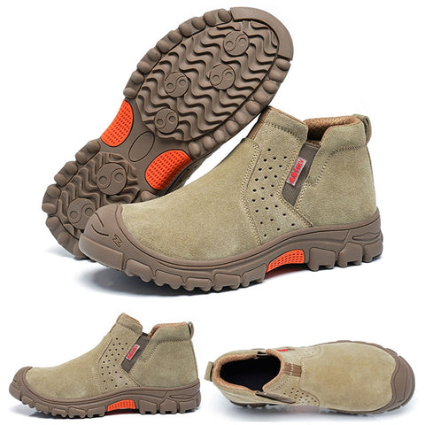 Indestructible Anti-Crush Safety Shoes for Men - Boot-You