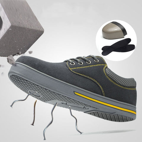 Anti-crush and Anti-puncture safety shoes for men - Logistics