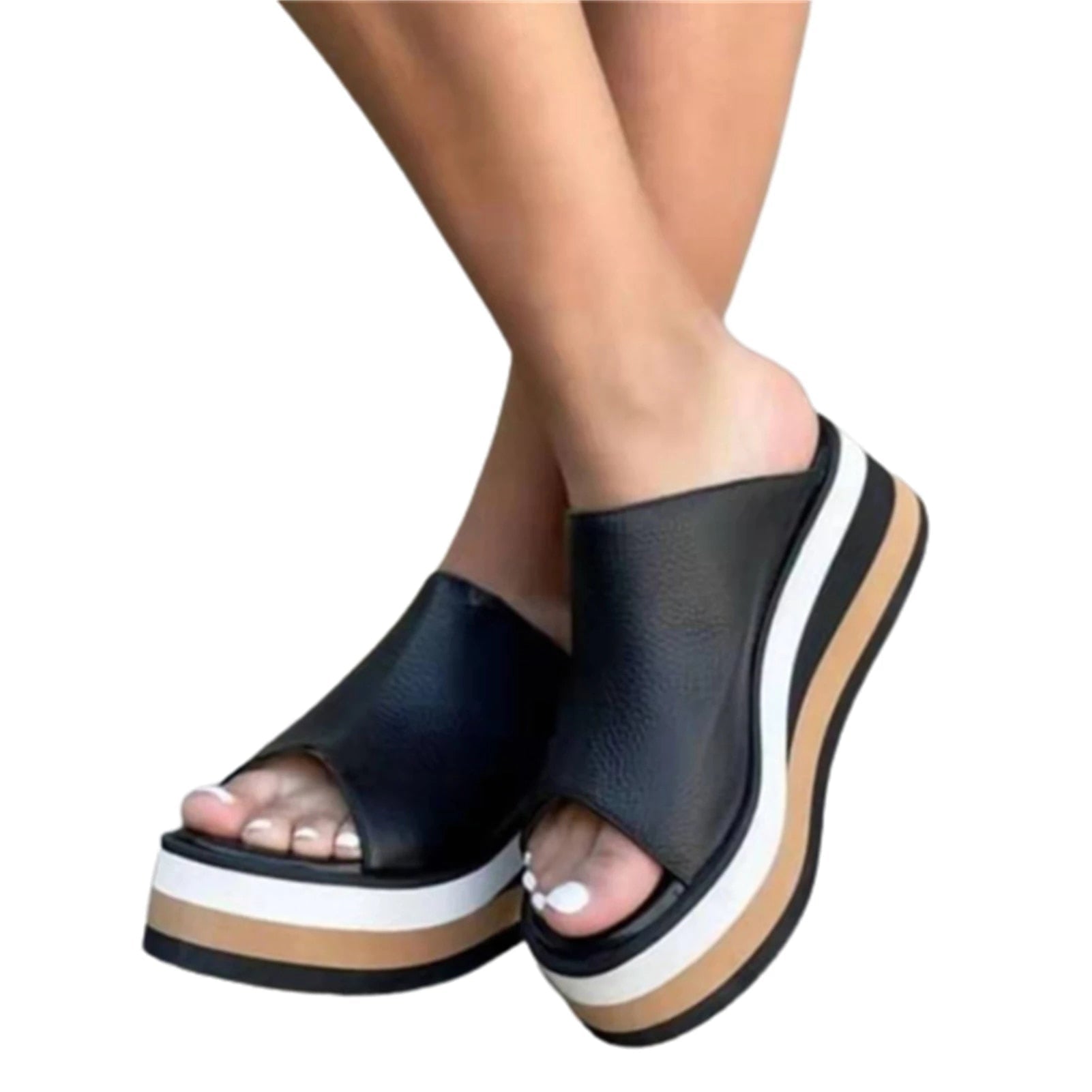 Sandales ouvertes compensées pour femmes - Furlan