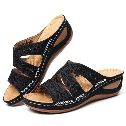 Casual Outdoor Floral Sandals for Women - Zinny
