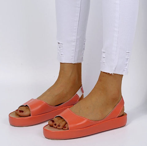 Lässige flache Outdoor-Sandalen für Damen – awa-queen