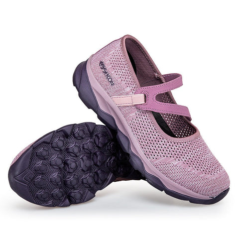 Orthopedic flat hiking shoes for Women - Plana
