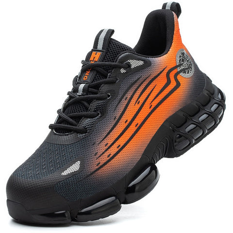 Men's Air Cushion Safety Shoes - Rubber