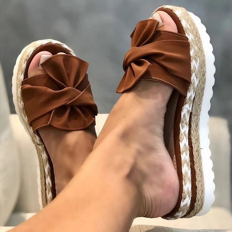 Sandales à talons compensées pour femmes - Verano