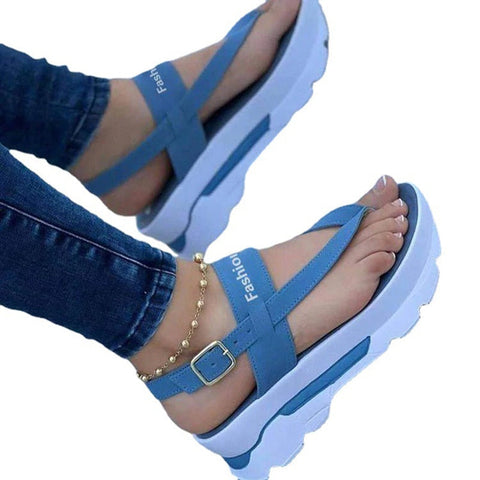 Sandales compensées à plate-forme pour Femmes - Choxy
