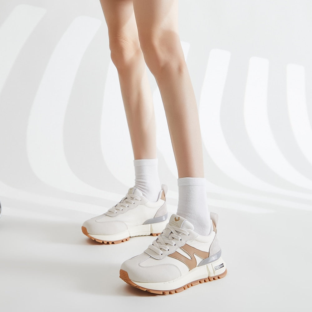 Chaussures orthopédiques décontractées à lacets bout rond pour Femmes - Runy