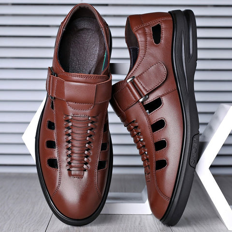 Casual Leather Sandals for Men - Questy