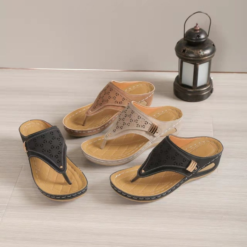 Sandales compensées De plage pour femme - Sill