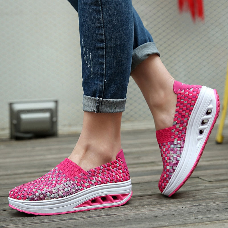 Chaussures orthopédiques décontractées pour Femmes - azur -