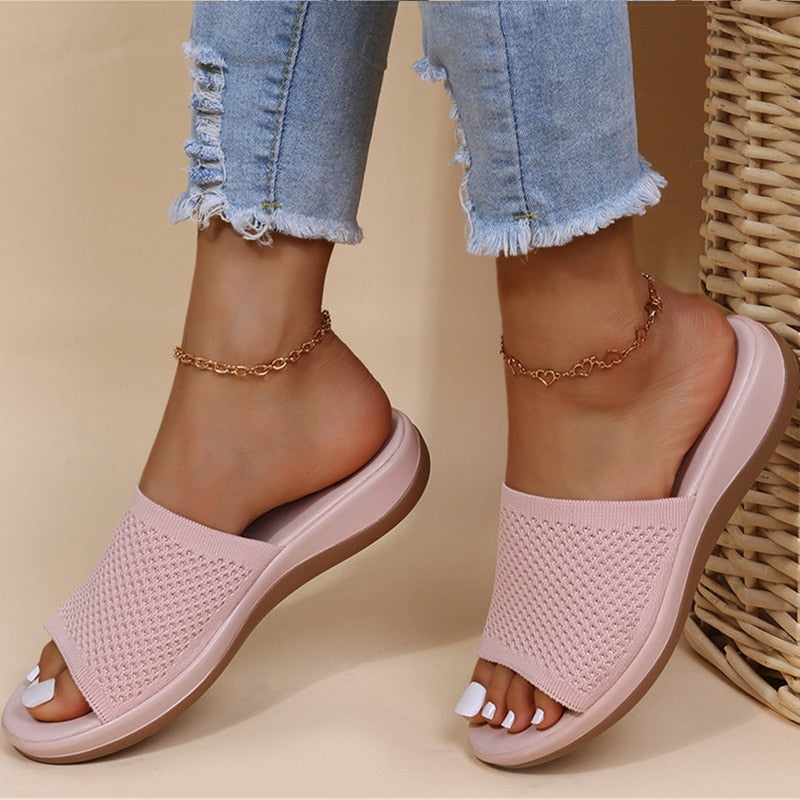 Sandales d'été plates pour femmes - Ludy