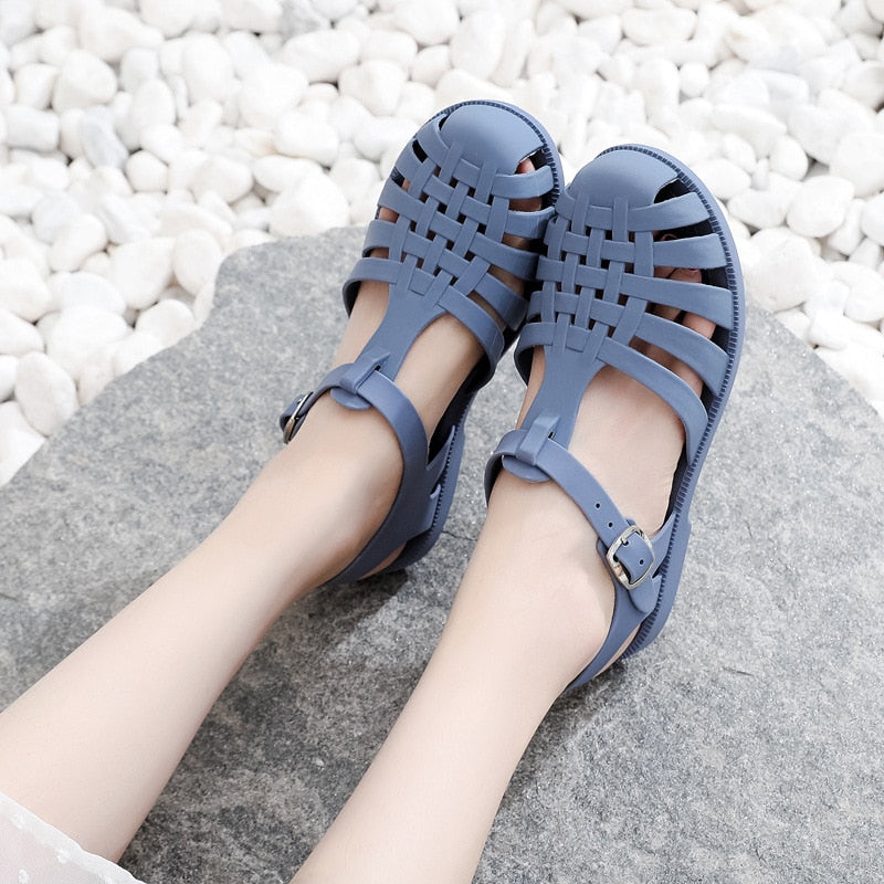 Sandales plates mode confortable pour Femmes - Styfo