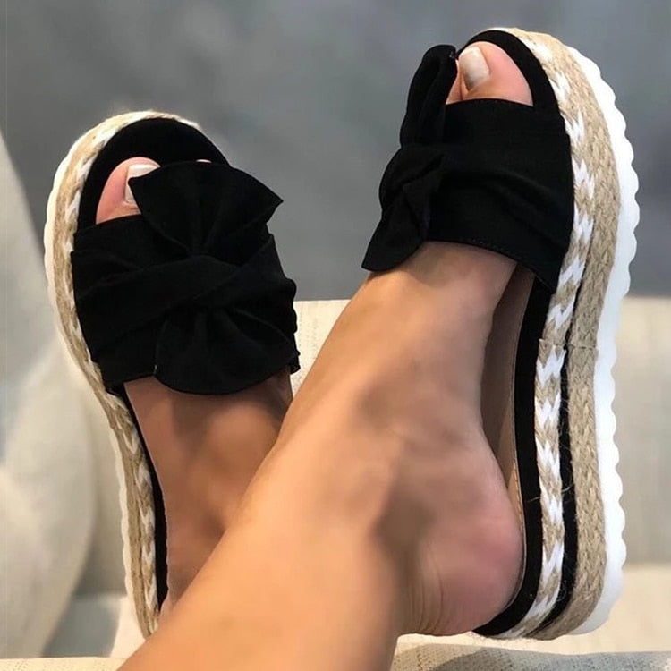 Sandales à talons compensées pour femmes - Verano