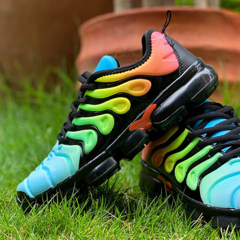 Mehrfarbige Schuhe - Regenbogen